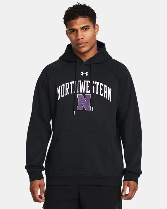 Mens UA Rival Fleece Collegiate Hoodie Product Image