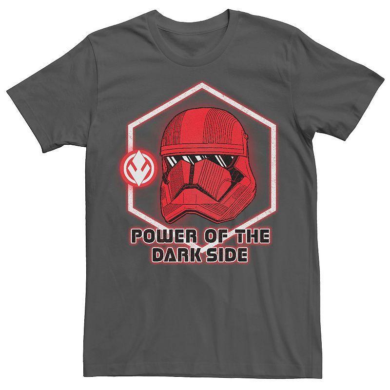 Star Wars Mens Rise Of Skywalker Red Trooper Power Of The Dark Side Short Sleeve T-Shirt Product Image