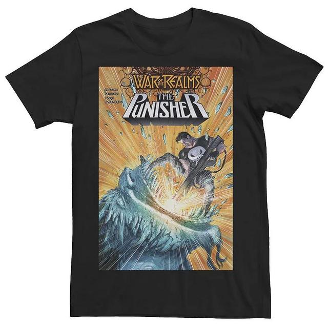 Mens Marvel The Punisher Avenger Of Midgard Comic Book Cover Tee Product Image