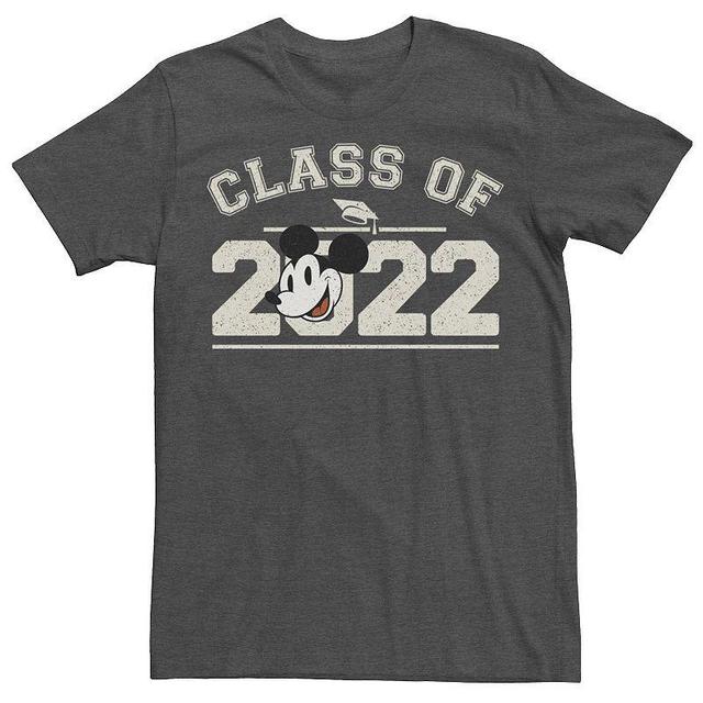 Disneys Mickey Classic Class Of 2022 Grad Mickey Mens Tee Grey Heather Product Image