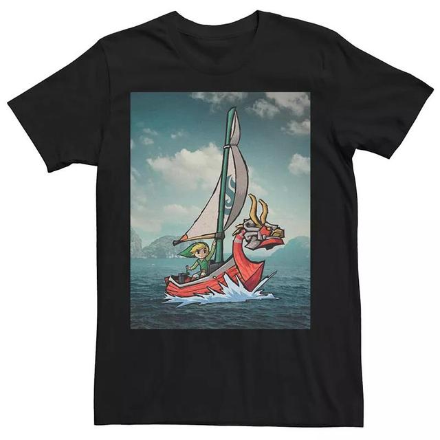 Mens Nintendo Legend Of Zelda Wind Waker Sailor Short Sleeve Tee Product Image