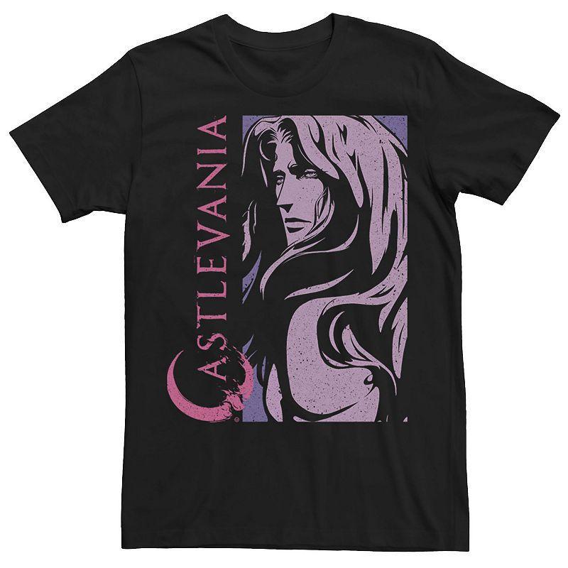 Men's Castlevania Poster Graphic T-Shirt, Black, 3Xl Product Image