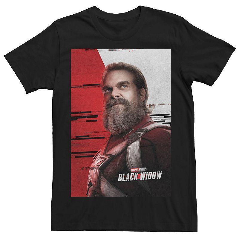 Mens Marvel Widow Red Guardian Poster Tee Product Image