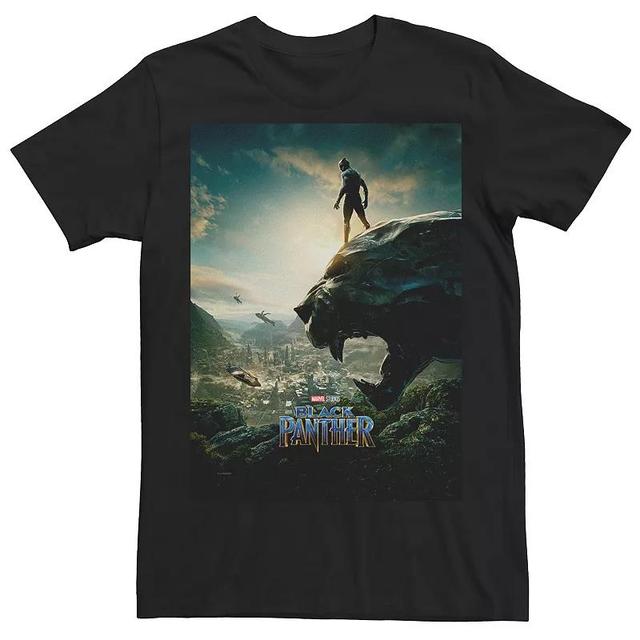 Mens Marvel Panther Overlook Graphic Tee Product Image