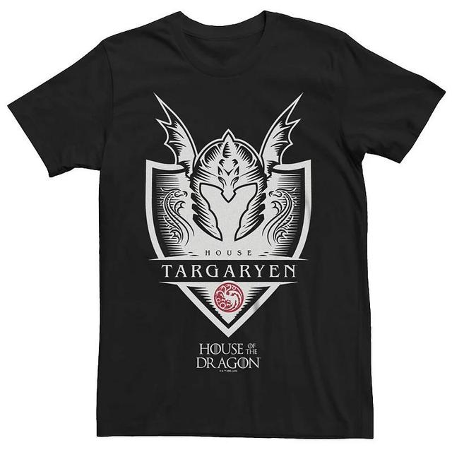 Mens House Of The Dragon House Targaryen Shield Graphic Tee Product Image