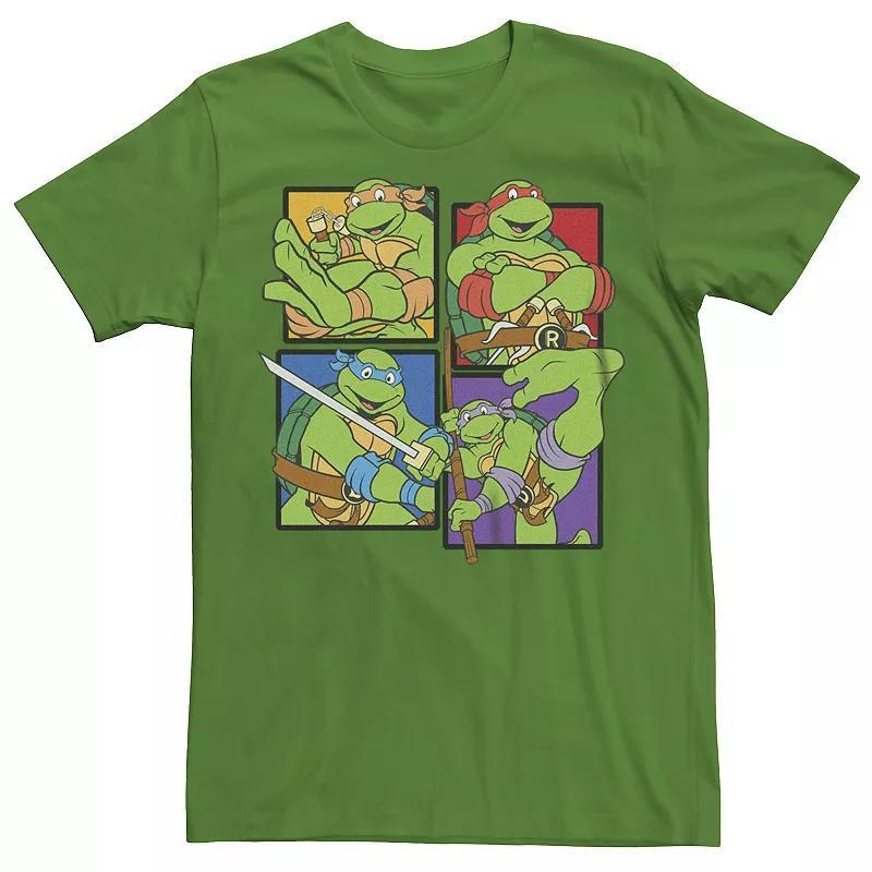 Mens Teenage Mutant Ninja Turtles Group Shots Graphic Tee Product Image