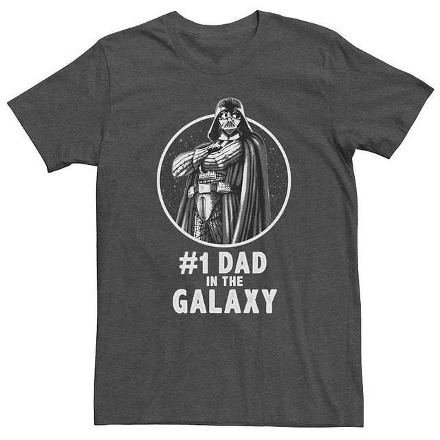 Mens Star Wars Darth Vader #1 Dad In The Galaxy Tee Product Image