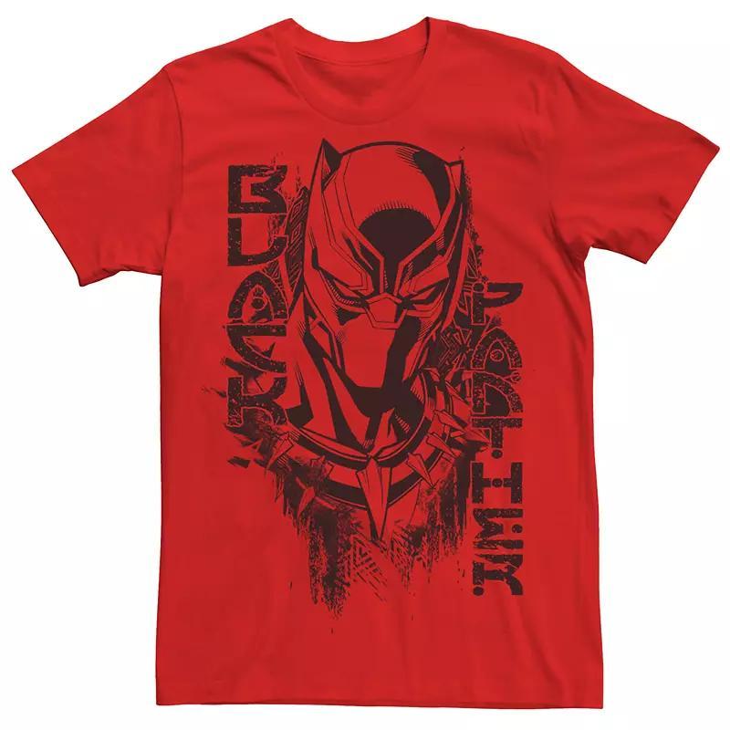 Mens Marvel Black Panther Paint Graphic Tee Product Image