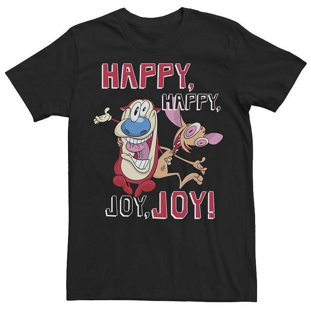 Mens Ren & Stimpy Happy Happy Joy Joy Tee Product Image