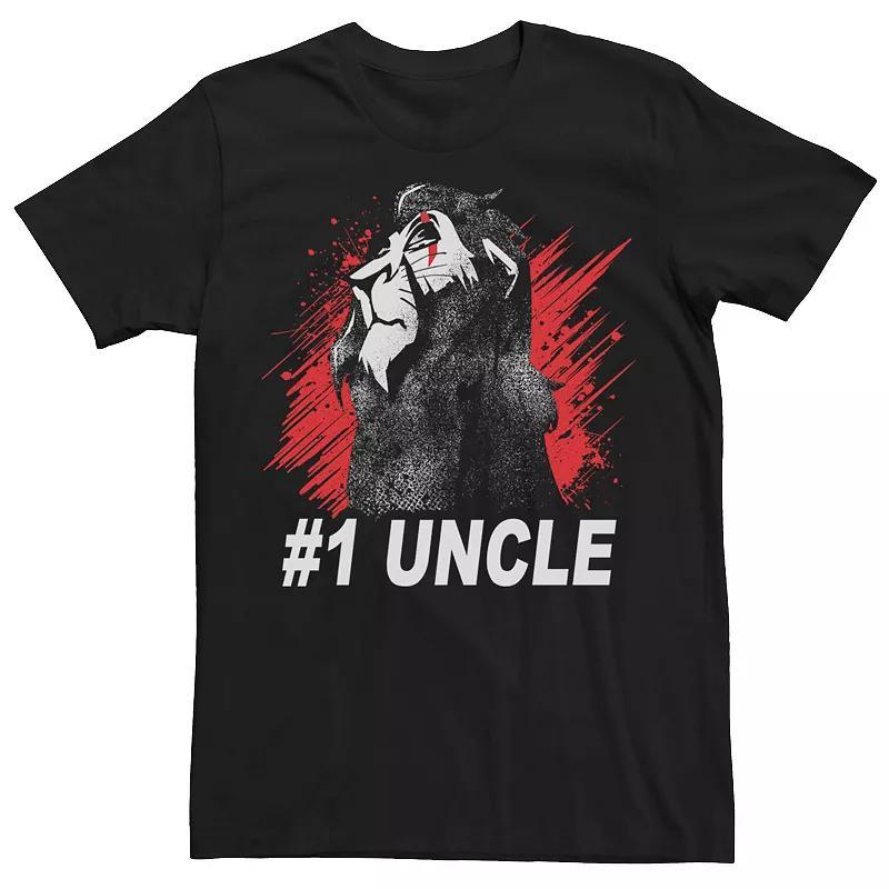 Disneys Villians Mens Scar #1 Uncle Graphic Tee Product Image