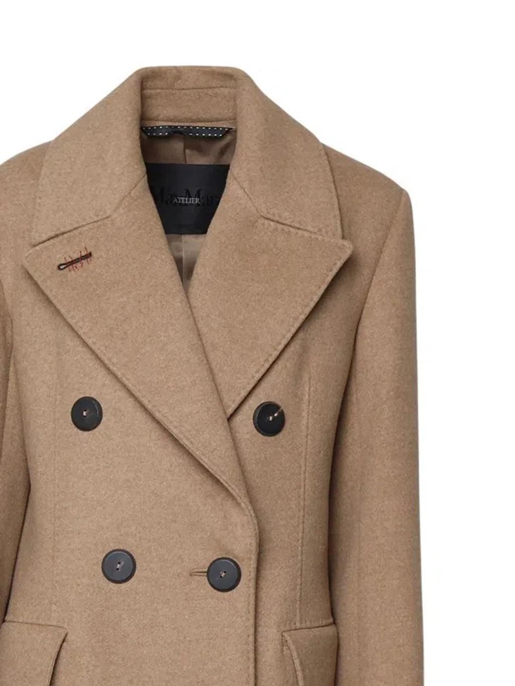 MAX MARA Certo Coat In Brown Product Image