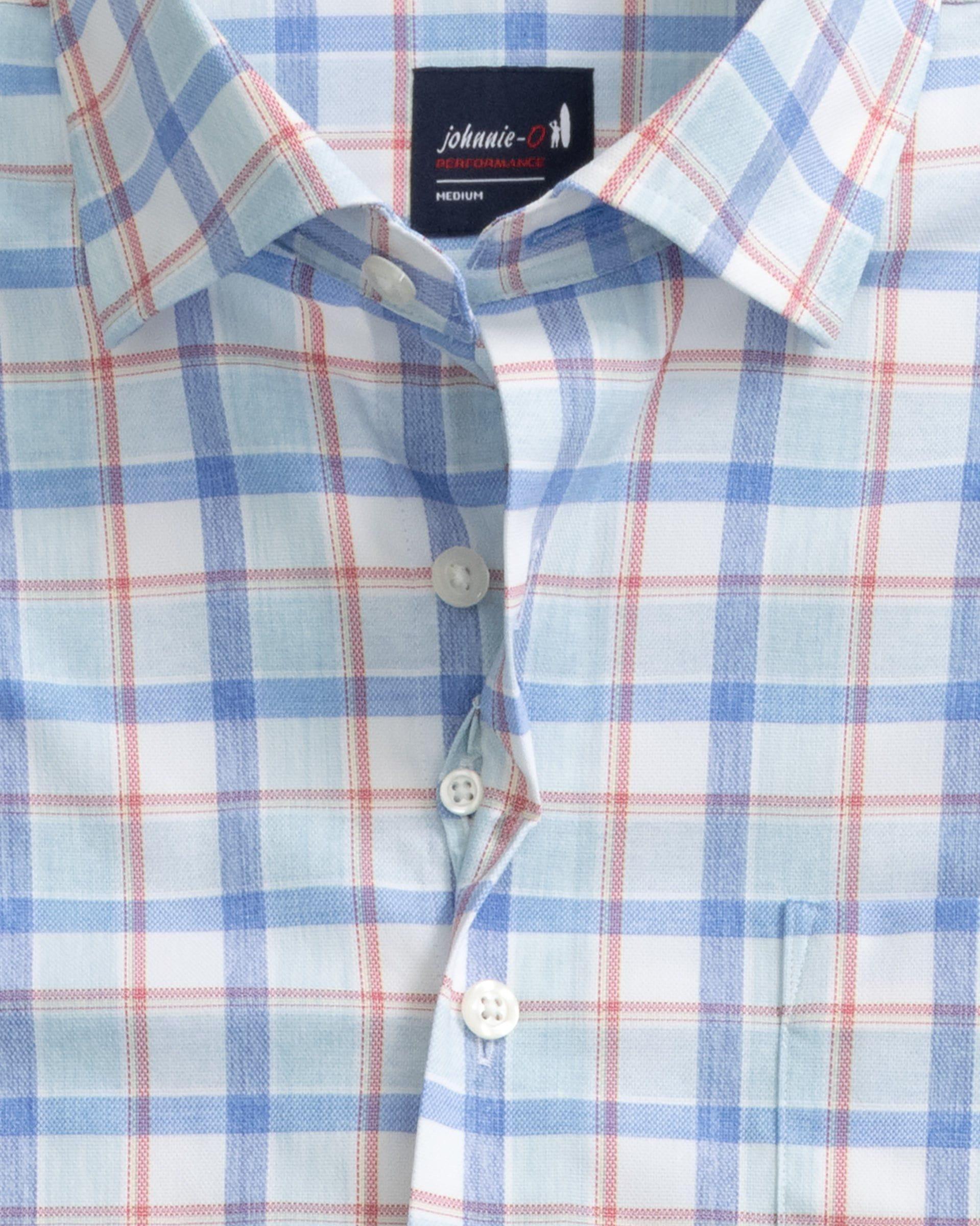 Performance Button Up Shirt - Medina Male Product Image