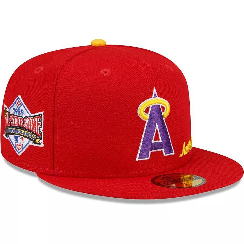 Mens New Era x Just Don Los Angeles Angels 1989 MLB All-Star Game 59FIFTY Fitted Hat Product Image