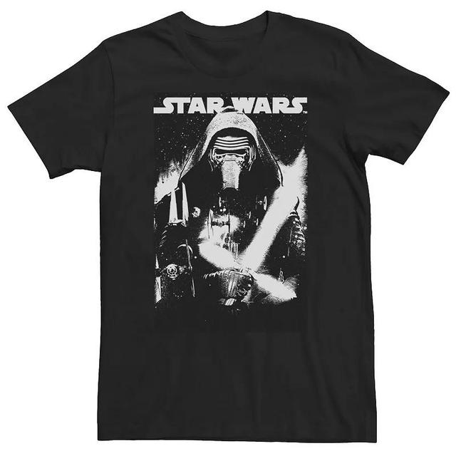 Big & Tall Star Wars Kylo Ren Prey Poster Tee, Mens Product Image