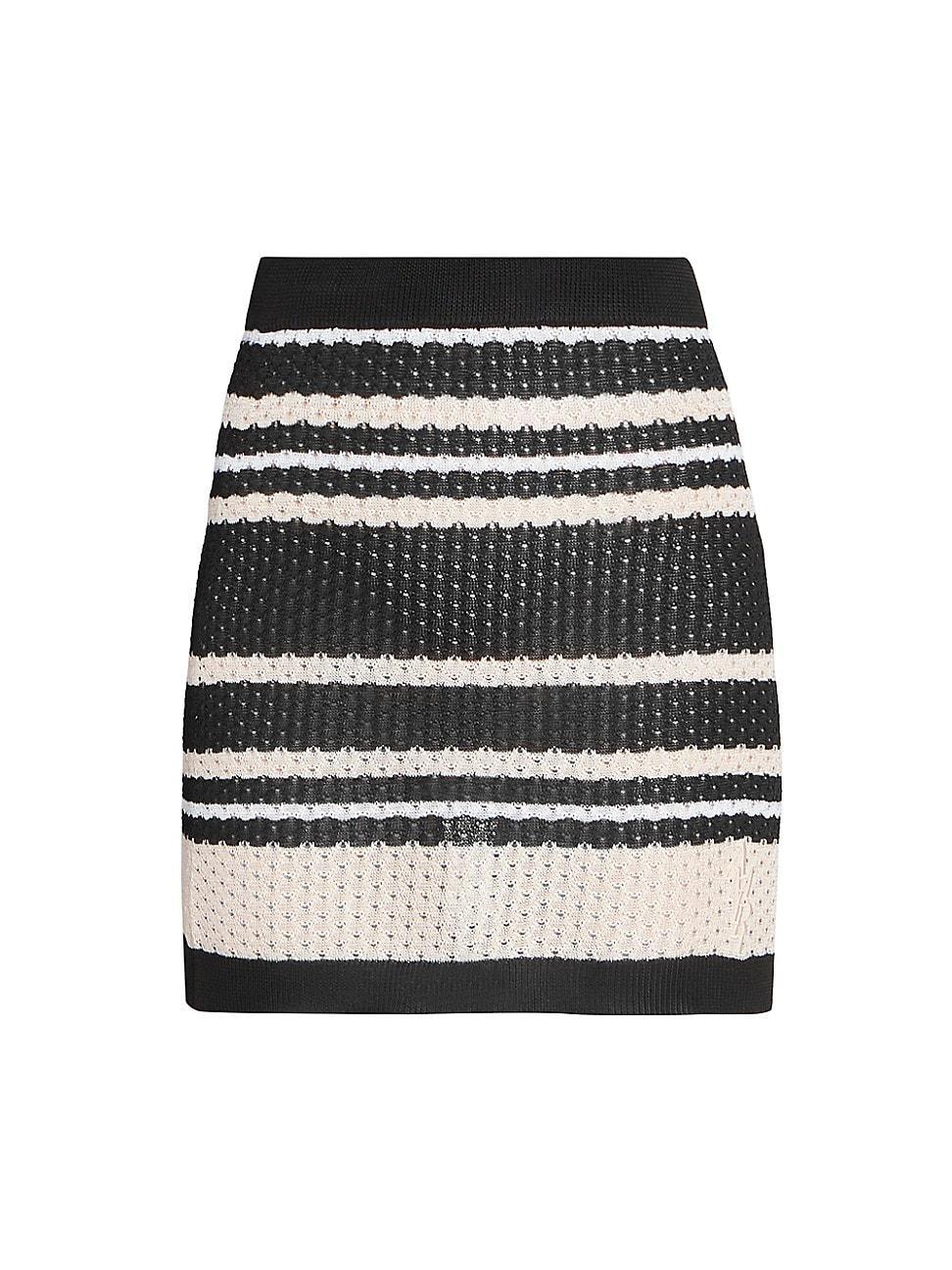 Womens Vertical Amiri Stripe Skirt Product Image