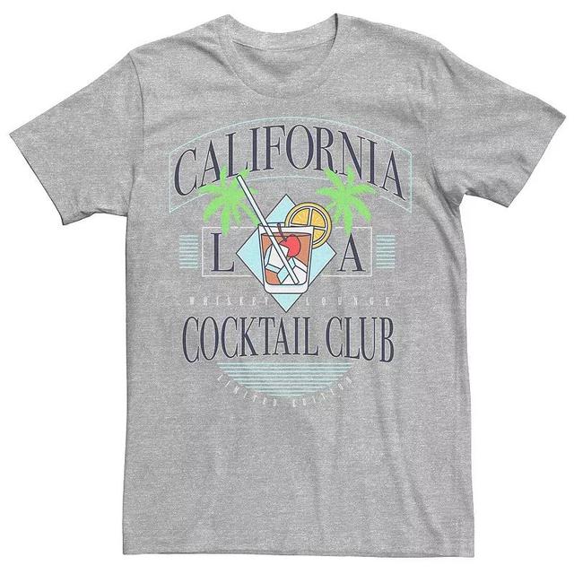 Mens California Cocktail Lounge Club Tee Athletic Grey Product Image