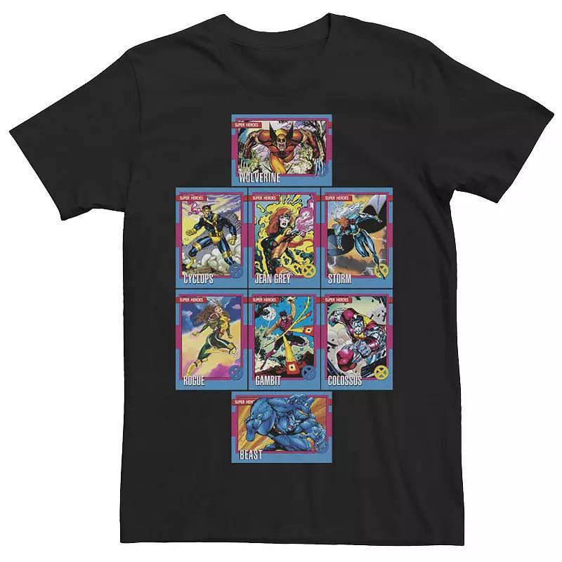 Mens Marvel Trading Cards X-Men Pack Graphic Tee Product Image