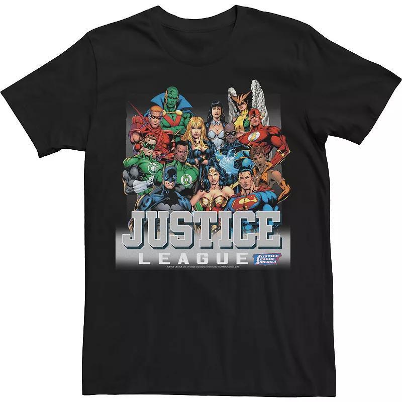 Mens Justice League Group League Group Shot Tee Product Image