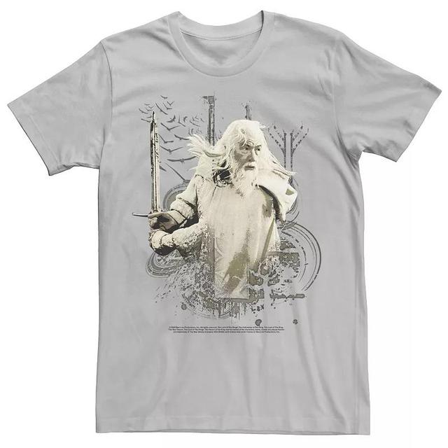 Mens Lord Of The Rings Battle Ready Gandalf Photo Real Tee Product Image