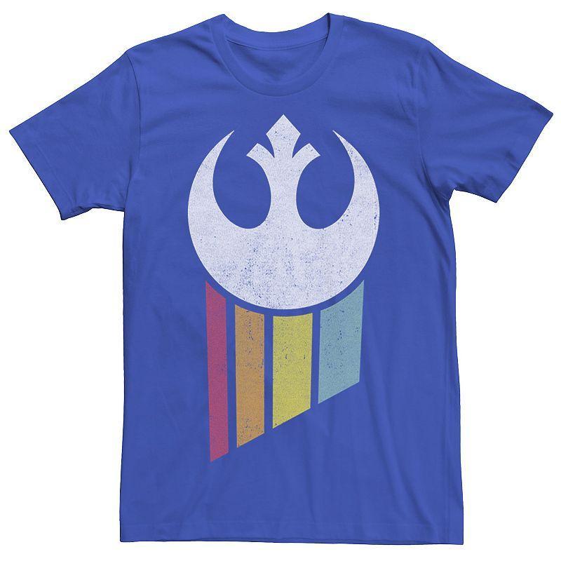 Mens Star Wars Rebel Rainbow Logo Tee Product Image