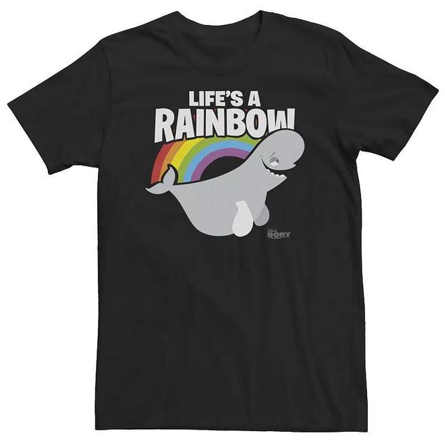 Big & Tall Disney / Pixar Finding Dory Bailey Lifes A Rainbow Tee, Mens Product Image