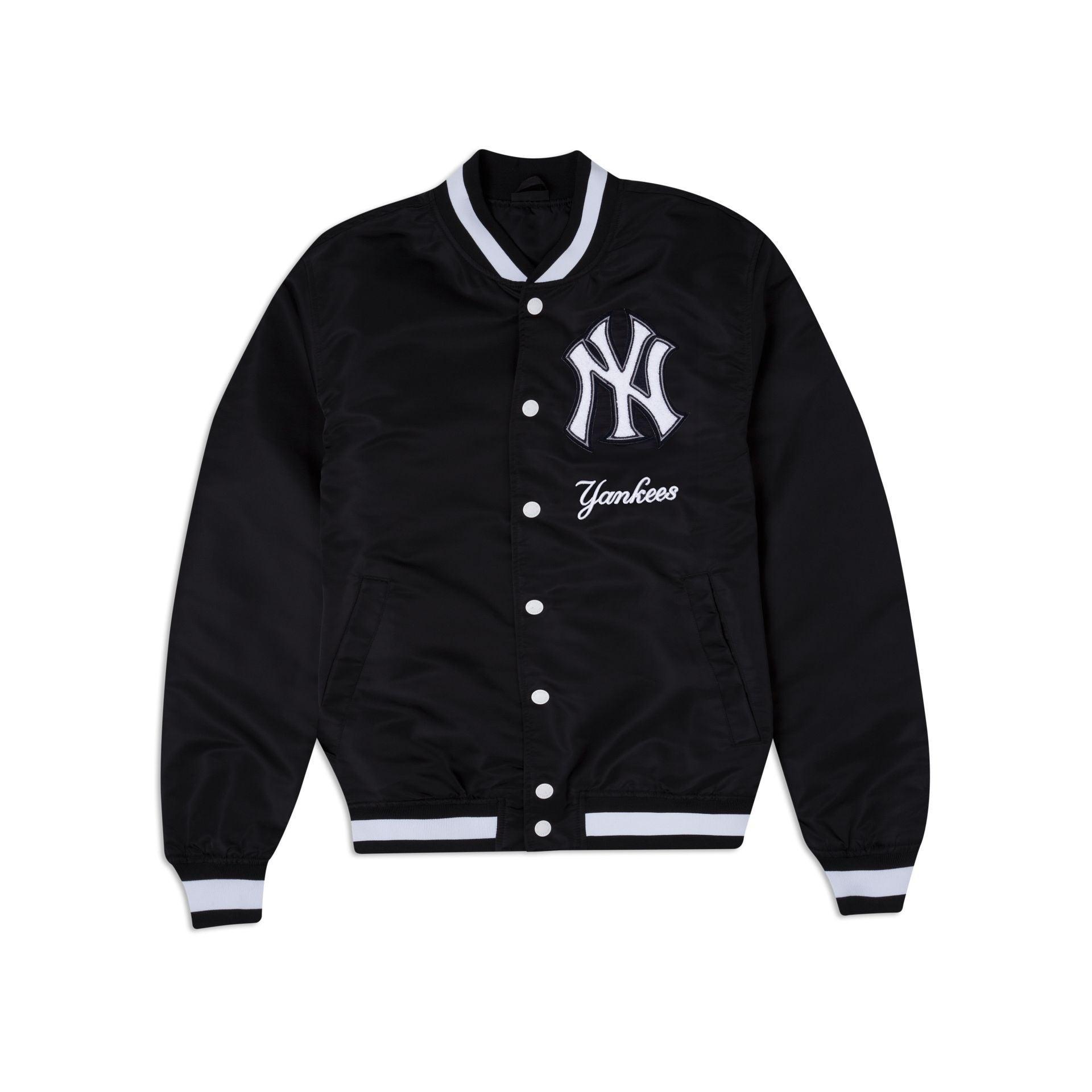 New York Yankees Logo Select Black Jacket Male Product Image