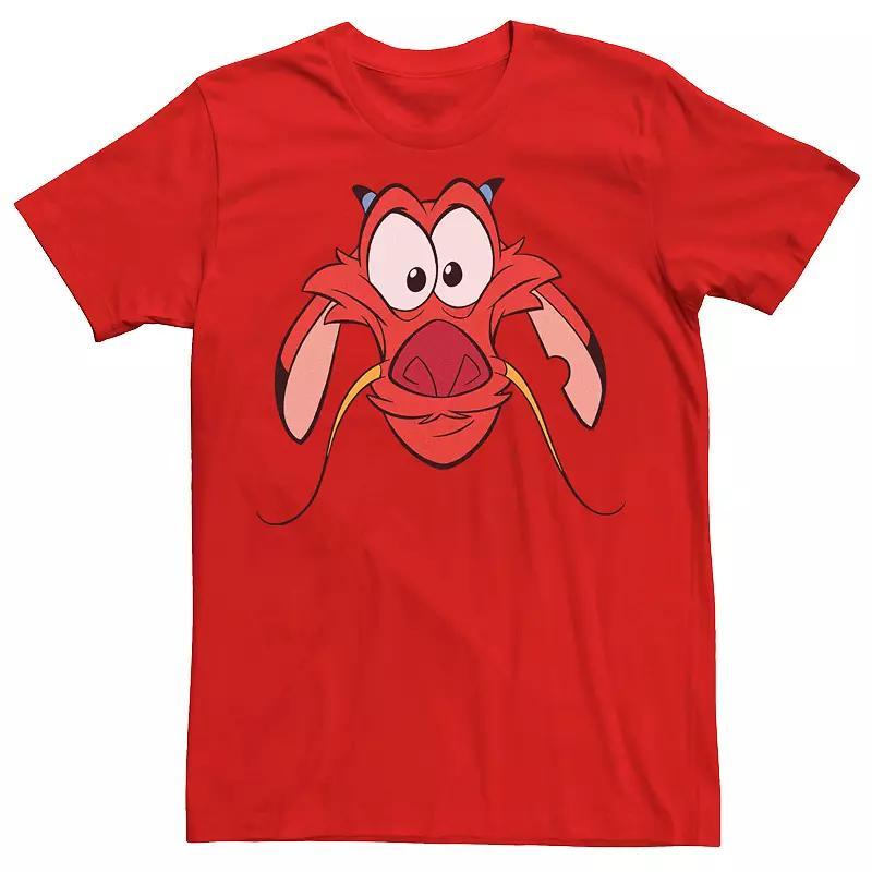 Mens Disney Mulan Mushu Big Face Tee Product Image