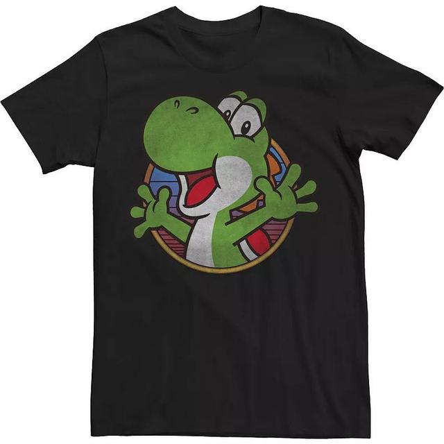 Big & Tall Nintendo Yo Yoshi Gaming Big Face Tee, Mens Product Image