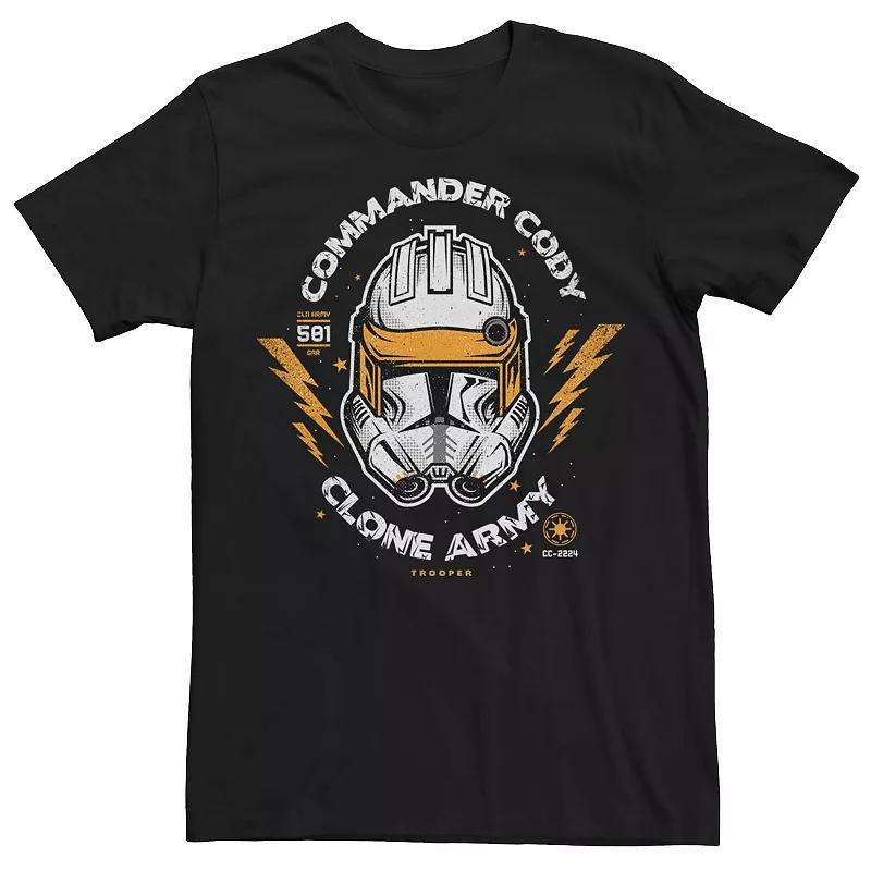 Mens Star Wars Commander Cody Clone Army Head Shot Tee Product Image