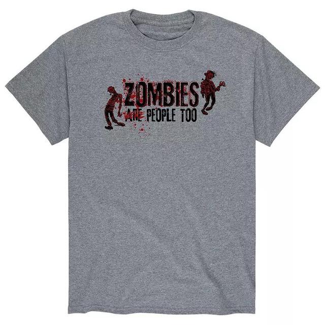 Mens Zombie People Graphic Tee Product Image