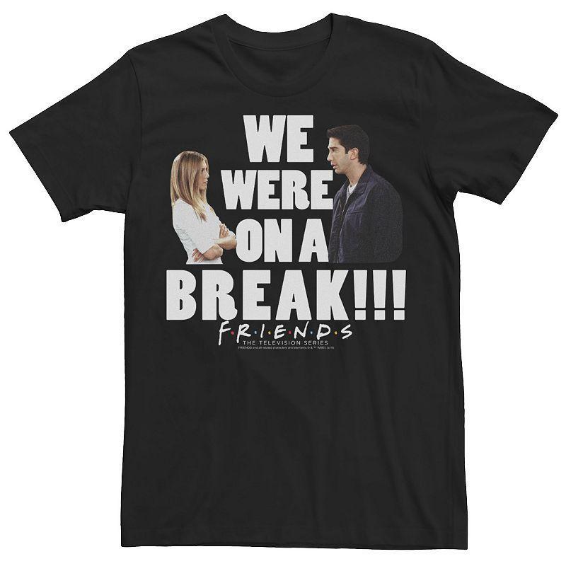 Mens Friends Ross And Rachel We Were On A Break!!! Graphic Tee Product Image