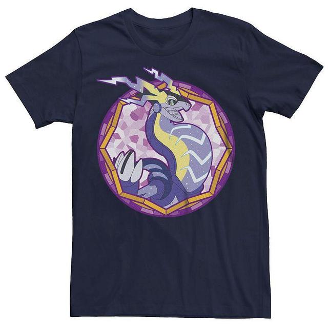 Mens Pokmon Miraidon Stained Glass Tee Blue Product Image