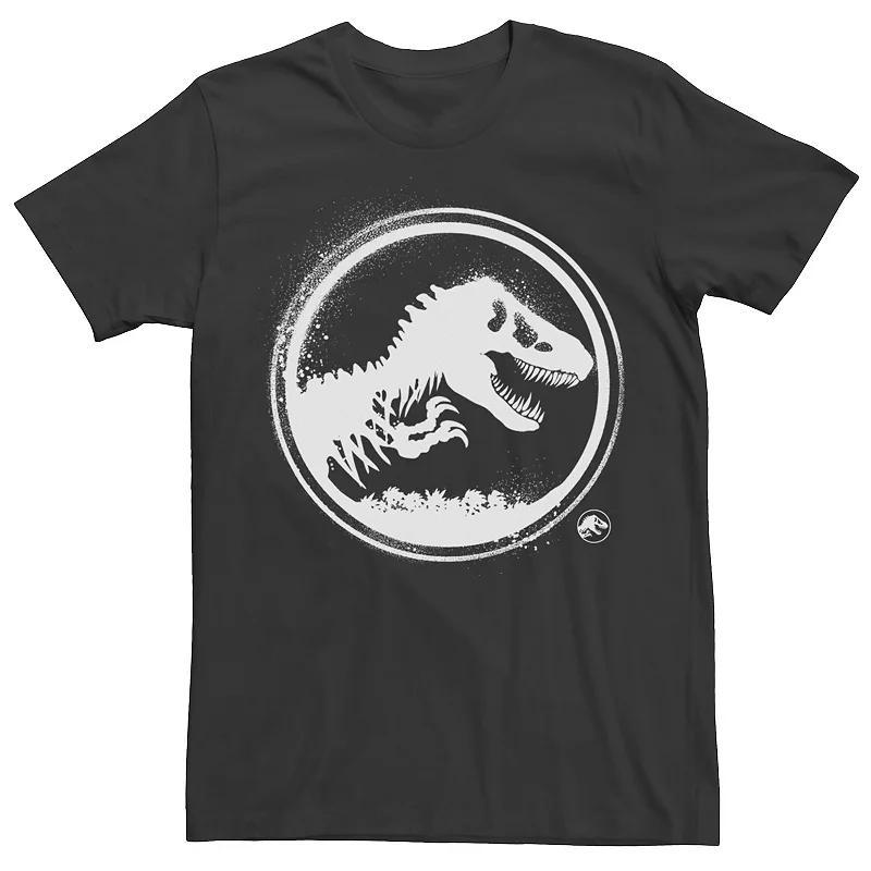 Mens Jurassic World Spray Paint Stencil Logo Tee Product Image