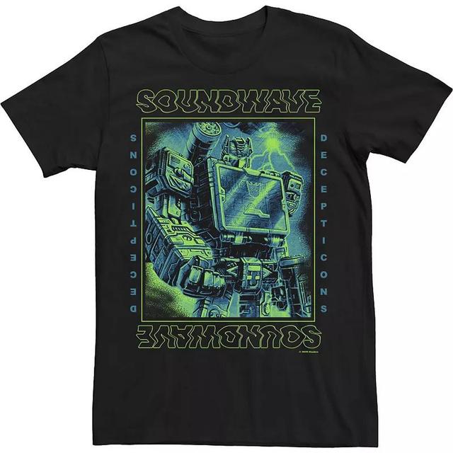 Mens Transformers: War For Cybertron Soundwave Portrait Tee Product Image