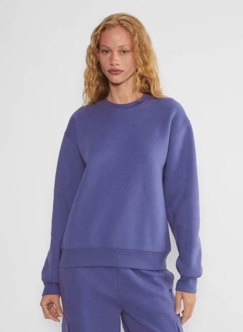 cozy fleece perfect crew sweatshirt Product Image