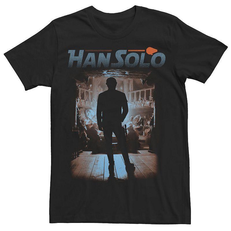 Mens Star Wars Han Solo Gamblers Den Silhouette Graphic Tee Product Image