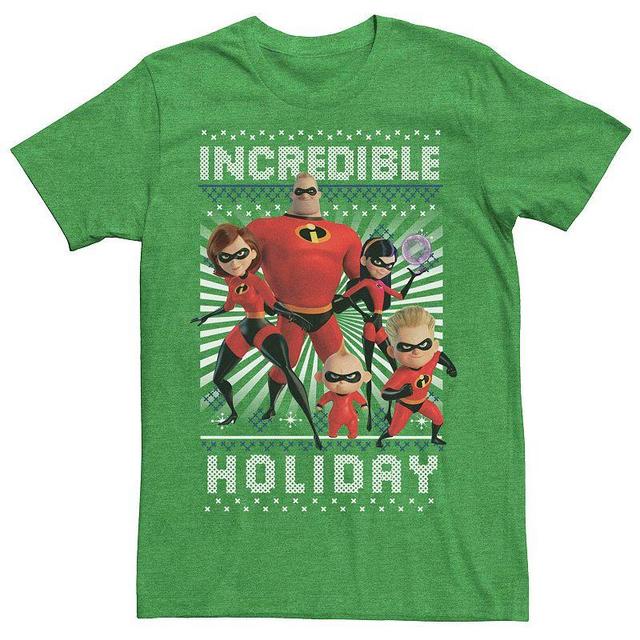 Disney / Pixars Incredibles 2 Mens Holiday Christmas Graphic Tee Product Image