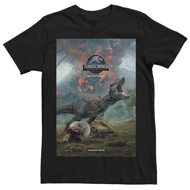 Mens Jurassic World: Fallen Kingdom T-Rex Poster Tee Product Image