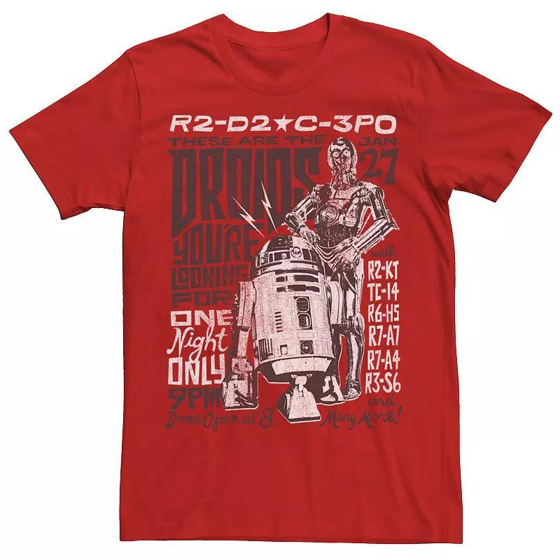 Mens Star Wars R2-D2 And C-3PO The Droids Youre Looking For Show Tee Athletic Grey Product Image