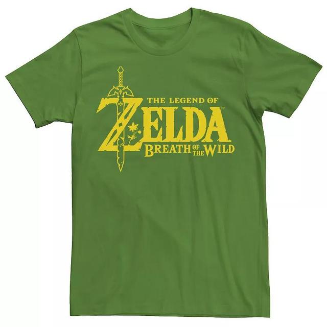 Mens Nintendo The Legend Of Zelda Yellow Hue Logo Tee Product Image