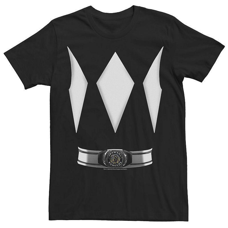 Big & Tall Power Rangers Ranger Costume Tee, Mens Product Image