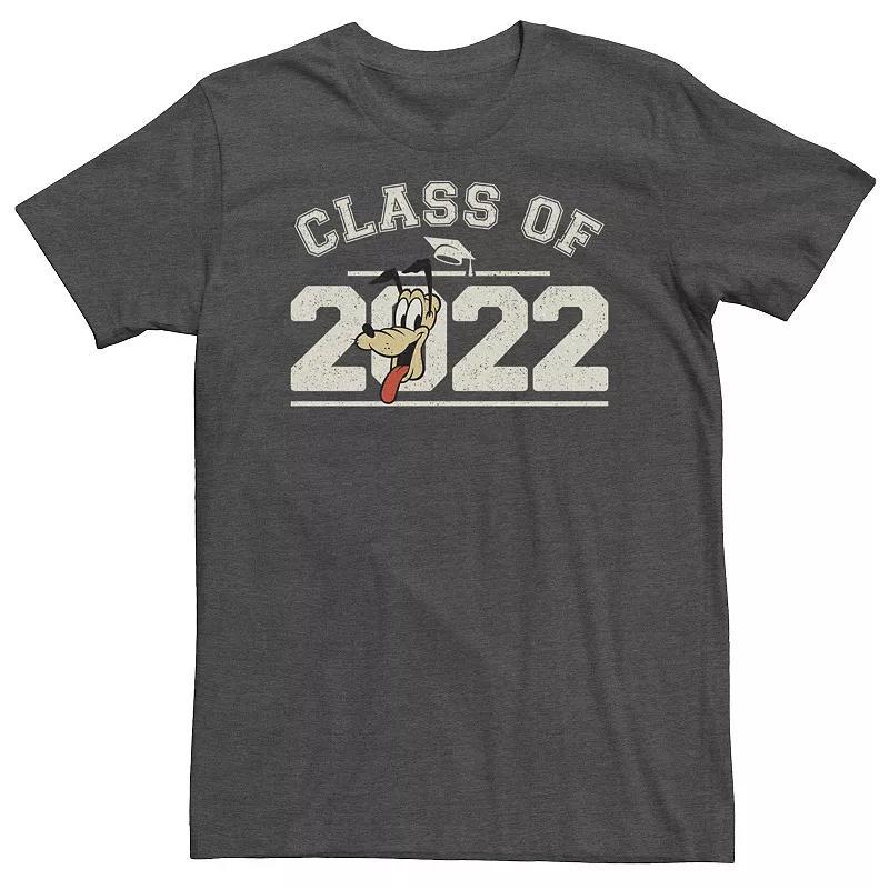 Big & Tall Disney Mickey Classic Class Of 2022 Grad Pluto Tee, Mens Product Image