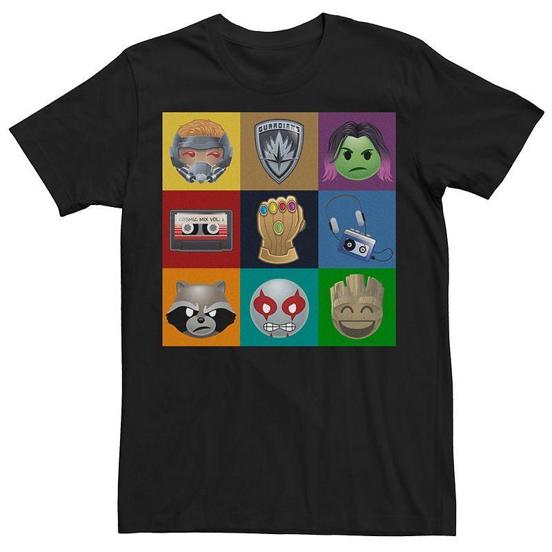 Mens Marvel Guardians Of The Galaxy Emoji Graphic Tee Product Image