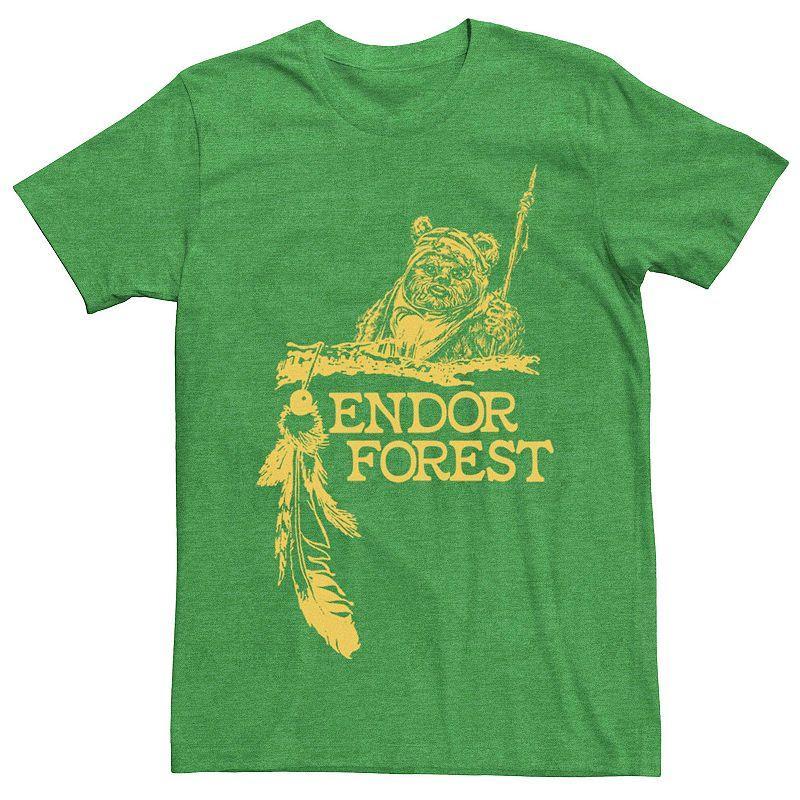 Mens Star Wars Ewok Endor Forest Tee Product Image