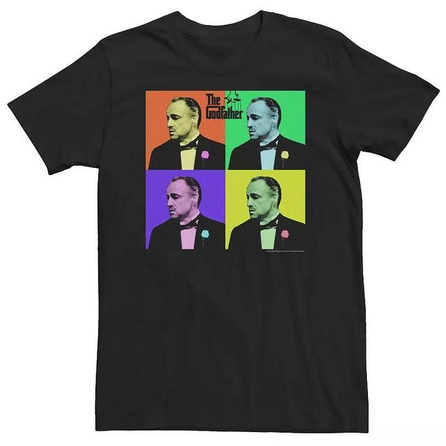 Big & Tall The Godfather The Don Pop Art Graphic Tee, Mens Product Image