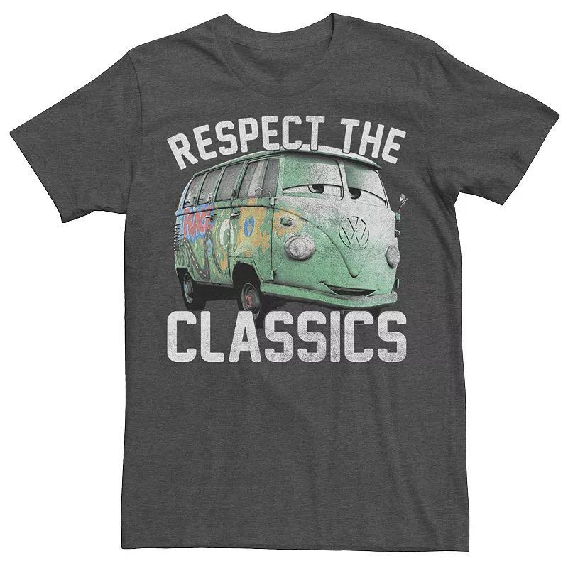 Disney / Pixars Cars Fillmore Big & Tall Respect Classics Tee, Mens Grey Heather Product Image