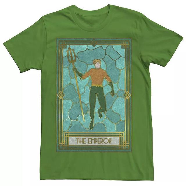 Mens DC Fandome Aquaman The Emperor Card Tee Product Image