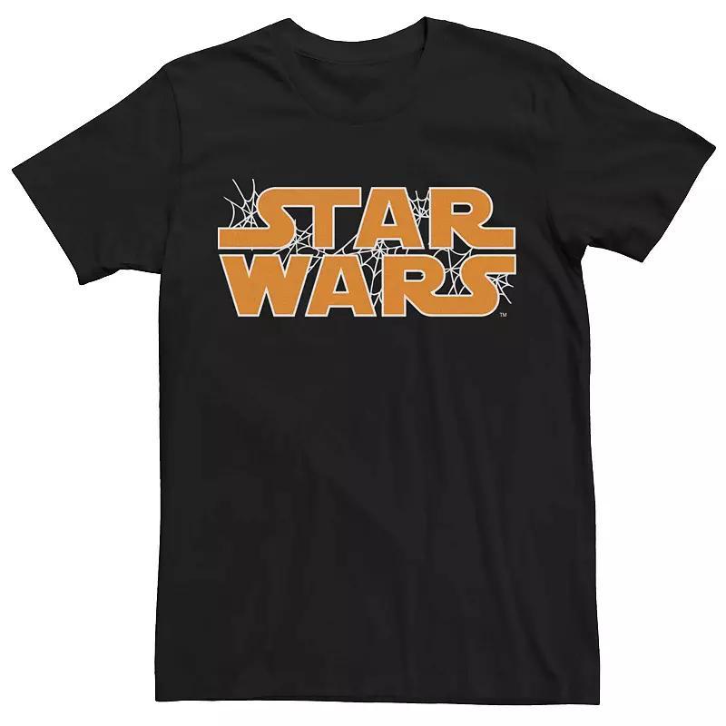 Mens Star Wars Halloween Web Logo Graphic Tee Product Image