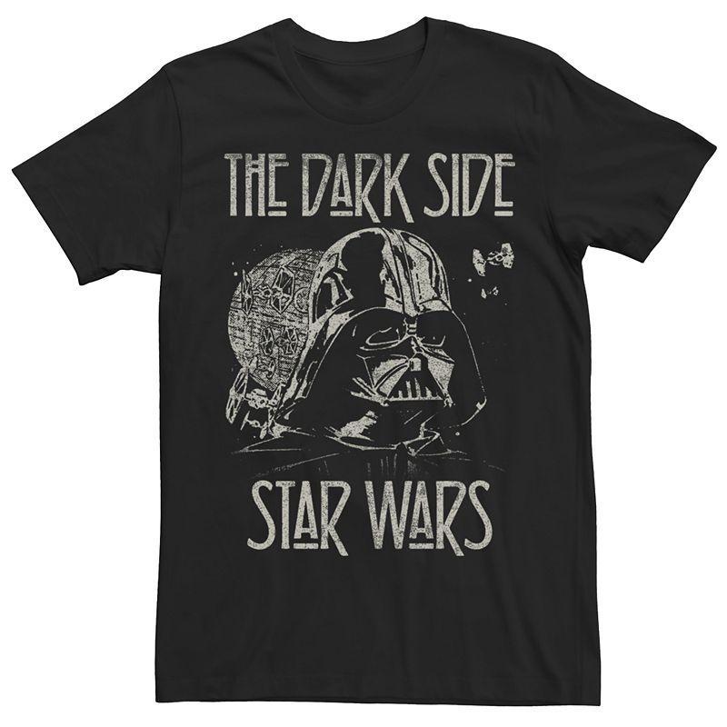 Mens Star Wars Darth Vader Death Star Dark Portrait Tee Product Image