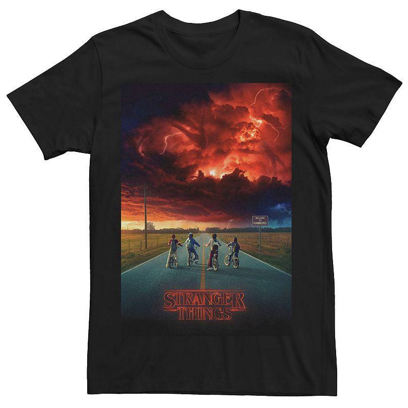 Mens Stranger Things Demogorgon Cloud Poster Tee product image